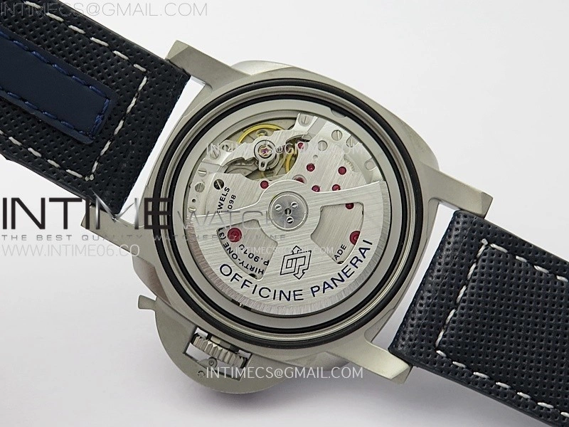 PAM1117 70 Years Ti Case TTF Best Edition Blue Dial on Blue Kevlar Composite Strap P.9010 Clone